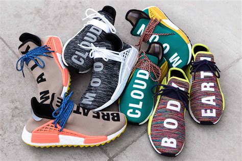 fake human species shoes|How to spot fake Pharrell Human Race NMD .